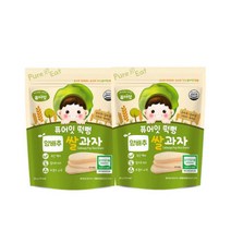 떡뻥 유기농 양배추 쌀과자 30g x 2봉 간식