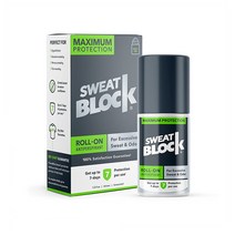 SweatBlock 스웨트블록 데오드란트 롤 온 34g Antiperspirant Roll on Odor Sweat Control