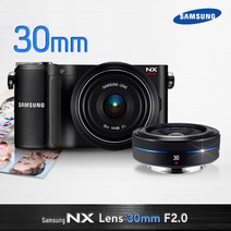 삼성전자 [정품] NX 30mm F2 광각단렌즈! [블랙색상]+고급UV필터 증정, 박스상품[박스O]