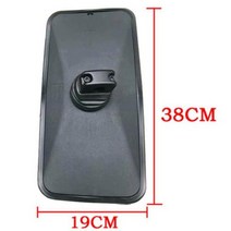 미니굴삭기 부품 구보다굴삭기 굴삭기 역방향 거울 SK ZX PC Doosan Daewoo Sany Cat 용 반사 액세서리 191047, 19x38cm