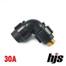HJS PE 청동 엘보 30A (숫나사 30mm 나사조임식 이음관)