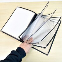 A4 테이블 메뉴북 12면, 상세페이지 참조