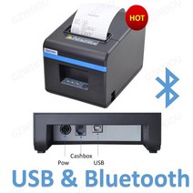 XPRINTER 송장 프린터 택배 라벨기 라벨 출력기 프린터기 xprinter 80mm wifi 블루투스 열 영수증 pos 주방용 자동 커터 포함 usb이더넷 포트 숍 레스토랑, 우리 플러그