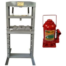 수동 프레스 유압 압력기 공작 기계 소형 베어링 자동차, 20t 종합농육프레스 + 20t 잭