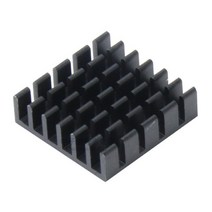 티테크 알루미늄 칩셋 방열판 사각 20x20x6mm/T-TK2006B/방열 테이프 부착/칩셋 쿨러/히트싱크/메인보드/VGA/메모리등에 사용/각종 IC칩에 부착하여 사용