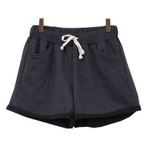 사계절 데일리 롤업 면 반바지 5973 빅사이즈 숏츠 트레이닝 밴딩 팬츠