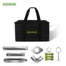 꾸버스 75mm 연통 화목난로 스텐연통 캠핑난로 캠핑 펠렛난로 연도