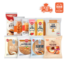[빵공장 직송] 롯데베이커리 간식빵 10종 모음, 1세트
