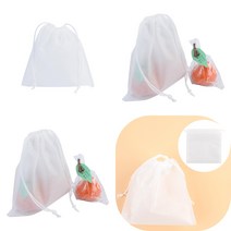 부직포가방 신주머니 마트 시장 고급 더스트백 스탠드형 다용도 장바구니 복주머니 보조가방, 리본부직포가방(소), 리본부직포가방(소)