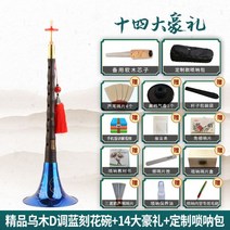 태평소 레슨 독학 풀 세트 초보자 취미 국악기 중고 배우기 초보 사물놀이 강좌 부는법 심심할때 할만한것, E 세트