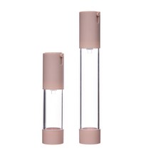 허브스프레이 에어리스 살구색 NO CAP 진공에센스 용기 15ml 30ml, 살구색 NO캡 진공에센스 15ml