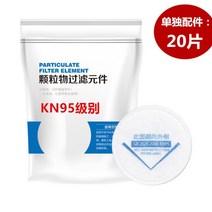 방독면 가스 마스크 정화통 화생방 방진마스크 산업용 방사능대피 민방위훈련, A.PS 필터면 20장