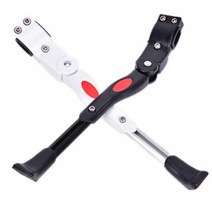 JDG298538사이드 mtb 자전거 킥스탠드 받침대 랙 사이클링 주차, 화이트 BL09659