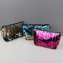 기타 바보사랑[릴리]그라데이션 스팽글 화장품파우치