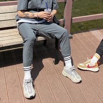 커플 아노락 트레이닝 복 스웻 셋업 쿨링 아이스 바스락 런닝 나일론 조거 팬츠