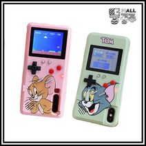 쿵쇼핑몰 애플 아이폰 컬러 레트로 게임기 핸드폰 휴대폰 케이스