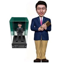 아바타피규어 주문제작 실사 남자 정장 피규어 퇴직 퇴직패 승진 승진패 트로피 감사 감사패 기념 기념패 축하 축하패 공로 공로패 선물, 1번- 양손에 책