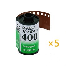 후지 필름 슈퍼 아 프리미엄 400 컬러 35mm 36 노출 (X-tra 업그레이드 에디션) 135 포맷 카메라 기한일:, CHINA_5 Rolls
