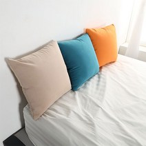 조브라운 스웨이드 무지 디자인 쿠션 소파 쿠션, 핑크