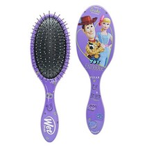 Wet Brush 스쿼트 디탱글러 헤어 브러시 멀티팩 핑크 퍼플 블루 3개 1팩, Woody Bo Peep