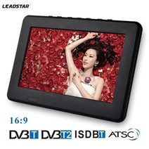 노브랜드티비 캠핑티비 캠핑용 소형 tv Leadstar 7인치 16:9 tft dvbt2dvbtisdb 디지털 앰프 analog mini car all in 1 support
