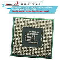 인텔 코어 2 듀오 T7300 T7500 T7700 T8100 T8300 T9400 P8700 P8600 P8800 P8400 CPU 노트북 프로세서 PGA, 06 T9400