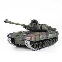 탱크 장난감 입문용 드리프트 무선조종 충전식 전투, 300발