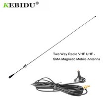 양방향 라디오 vhf uhf sma 자기 모바일 긴 안테나 ut-108uv baofeng cb 라디오 워키 토키 uv-5r uv-b5 uv-b6 gt-3