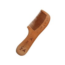 SM 머리 빗 LC2 천연 나무 정전기 방지 헤어 브러쉬, SM 머리 빗 LC2 / 천연 나무 정
