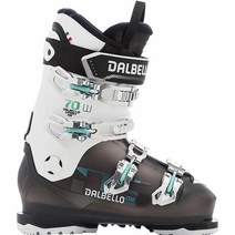 DALBELLO 달벨로 성인 여성용 주니어 스키 부츠 신발 스키 장비 스키화, 02. 235, 01. 화이트