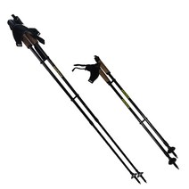 스키폴대 80-140CM 길이조절 등산용 폴 트레킹 캠핑 스틱 알루미늄 스키폴 알파인스키, 2pcs