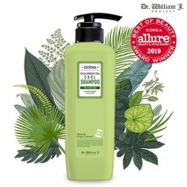 [얼루어 1위] 더마 시카 그린티 쿨 단백질 지성 두피 샴푸 500m, 단품