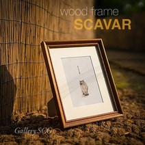 스카바르 명품 원목 엔틱 테이블 사진 액자 4x6 (10x15cm), A4 (21x29cm)