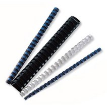 카피어랜드 제본 플라스틱링 1BOX 100개입, 10mm, 검정색