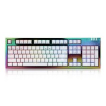 앱코 HACKER 카일광축 크리스탈 메탈릭 무빙 LED 게이밍 기계식 유선키보드 클릭, K9700, 메탈릭 그라데이션 펄, 일반형