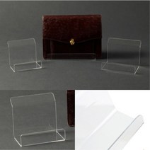 LUCK 핸드백 진열대 (소) 아크릴전시대 클러치진열대 상품전시