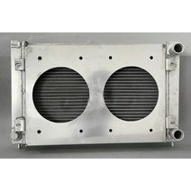 알루미늄 라디에이터 슈라우드 선풍기 폭스바겐 골프 MK2 제타 코라도 시로코 1.8 16V 1986-1992 매, 한개옵션0