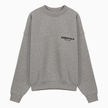 기타 (당일) 22FW 피어오브갓 에센셜 로고 프린트 그레이 기모 맨투맨 192SU224438F