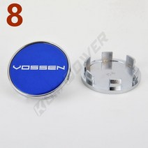 VOSSEN 로고 스티커 휠 센터 캡 54MM/49MM 커버 허브 4 개, 08 8, 1개