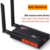 스틱PC 초 미니 PC MINIPC 안드로이드 피시 200m 무선 HDMI 익스텐더 비디오 송신기 수신기 디스플레이 어댑터 1-2 3 4 분할 스위치 스트리밍 카메라 PC-TV 모, with AU Plug, 1 RX Only