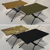 하스비크 캠핑 초 경량 테이블 멀티캠 미니 사이드 키친 보조 버너 피크닉 차박 테이블, 블랙