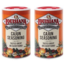 루지아나피쉬프라이프로덕츠 케이준 시즈닝, 227g, 2개