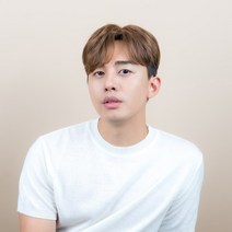 블링하이 투블럭위그 러프 가르마펌 남자가발 군인 초기탈모 추천, 라이트 브라운, 오른쪽에서 왼쪽