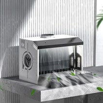 스프레이 부스 도색 피규어 페인트 음압식 집진 건담 환풍기, 220v, Y1+3 측면 패널 펜던트 스크롤