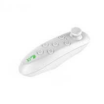 스마트폰 게임패드 조이스틱 트리거 R1 Mini Ring Bluetooth4.0 Rechargeable Wireless VR Remote Game Controller Joystic, white