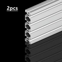 CNC 알루미늄 프로파일 2080 압출 100mm-1000mm EU 표준 3D 프린터 부품 양극 와이어 가이드, 550mm, 2080 1pcs
