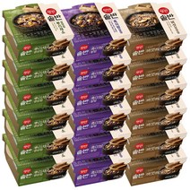 햇반솥반 뿌리채소영양밥X6개+버섯영양밥 X6개+흑미밤찰밥X6개, 없음, 200g