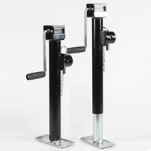 캠핑용 아웃트리거 텐트 트레일러 잭 접지 빅풋 발판, E5000 파운드 10 인치 슬리브 자체 용접, 1개