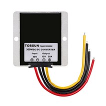 강압기 48V ~ 12V 자동차 스텝 다운 DC 컨버터 차량 장착 IP68 방수 전압 조정기 공급 모듈 교체 부품, 한개옵션0