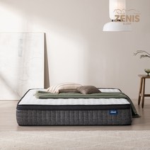 제니스가구 허리엔 포근한 텐셀 포켓 필로우탑 스프링 침대 매트리스 27T (S/SS/Q/K)
